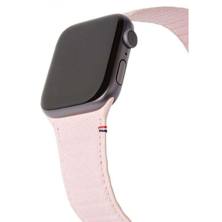 Decoded Δερμάτινο Strap ΜΑΓΝΗΤΙΚΟ Traction Lite για Apple Watch SERIES - 38mm-40mm-41mm - ΡΟΖ - D21AWS40TSL1PK